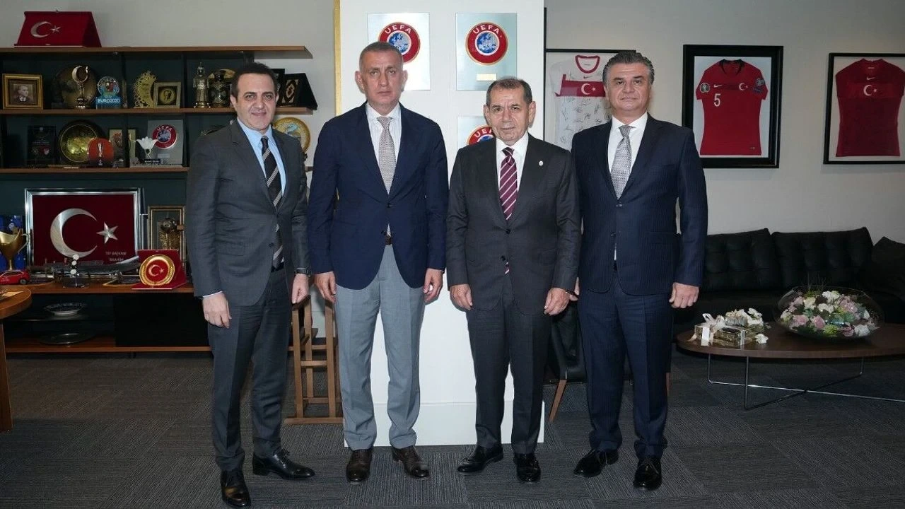 Dursun Özbek'ten Hacıosmanoğlu'na Ziyaret - Antalya Haber