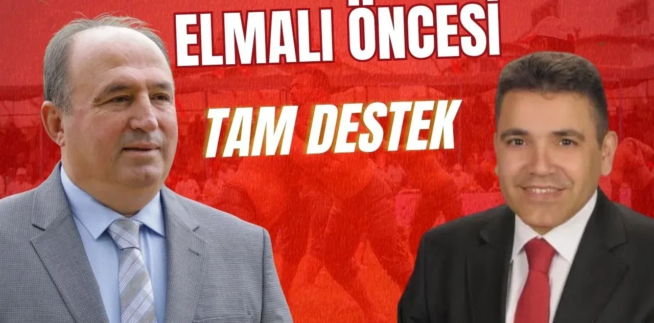 Elmalı Öncesi Servet Yıldız'dan İbrahim Türkiş'e Tam Destek