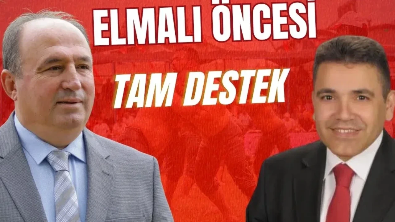 Elmalı Öncesi Servet Yıldız'dan İbrahim Türkiş'e Tam Destek - Antalya Haber