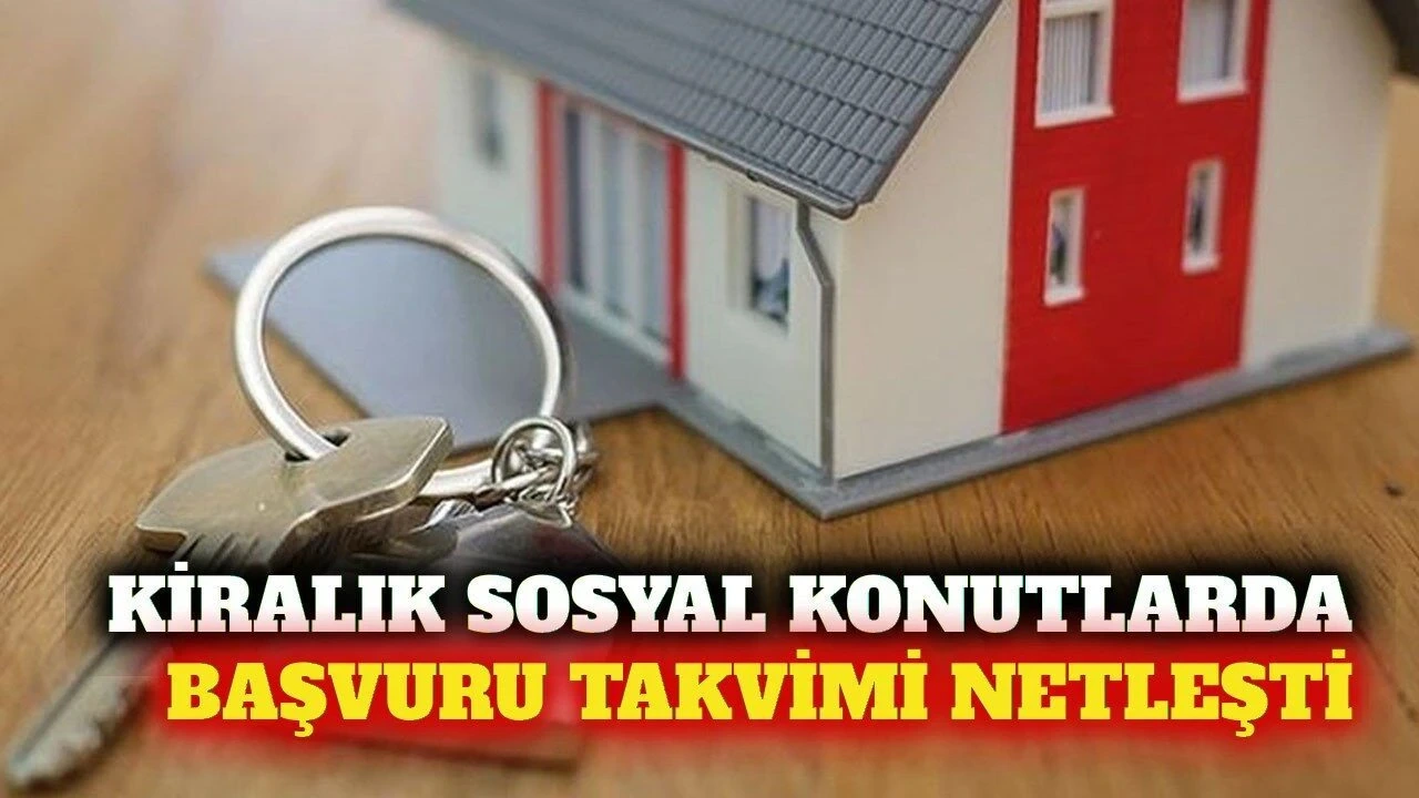 Erdoğan Kiralık Sosyal Konut Başvuru Tarihlerini Açıkladı - Antalya Haber