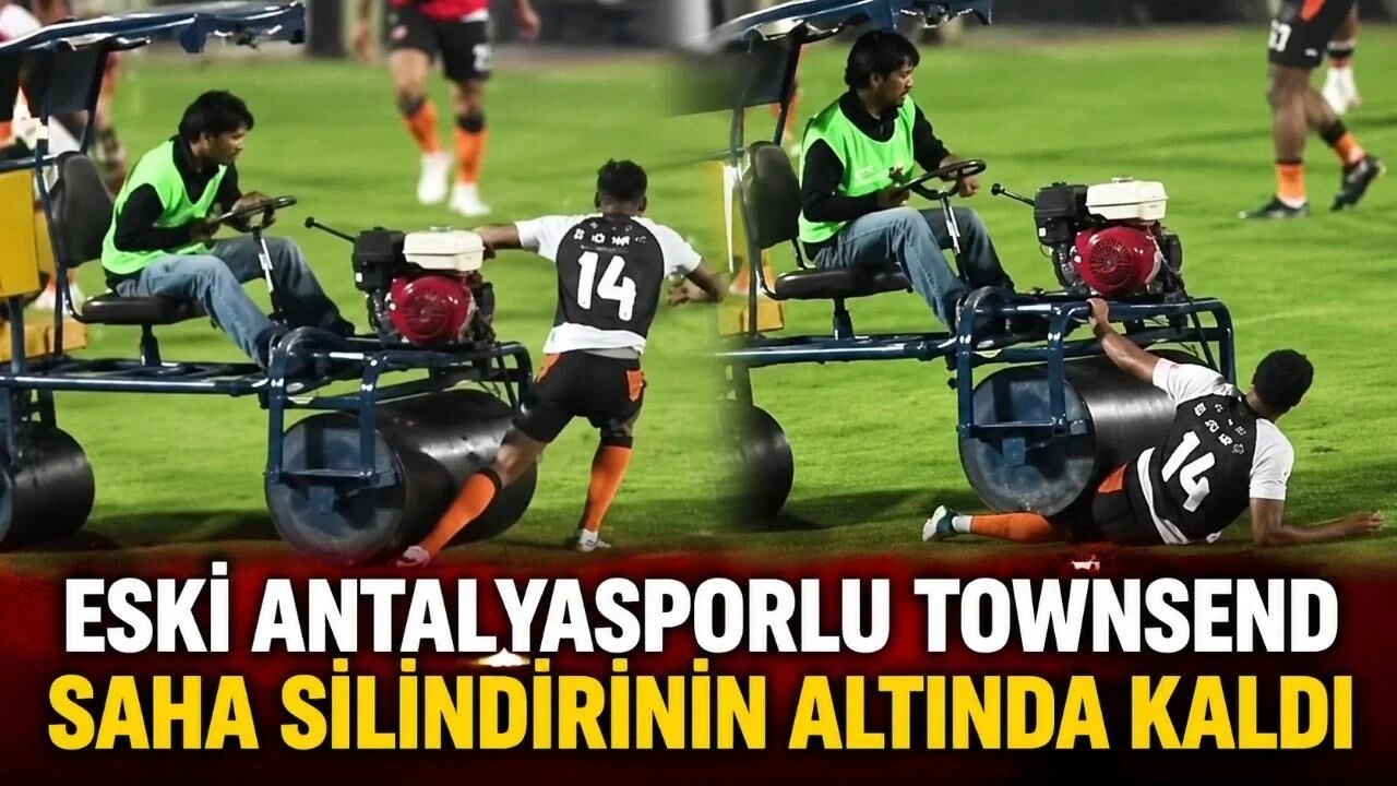 Eski Antalyasporlu Townsend Saha Silindirinin Altında Kaldı - Antalya Haber