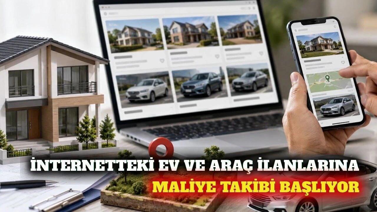 Ev ve Araç İlanlarında Maliye'ye Bildirim Zorunluluğu - Antalya Haber