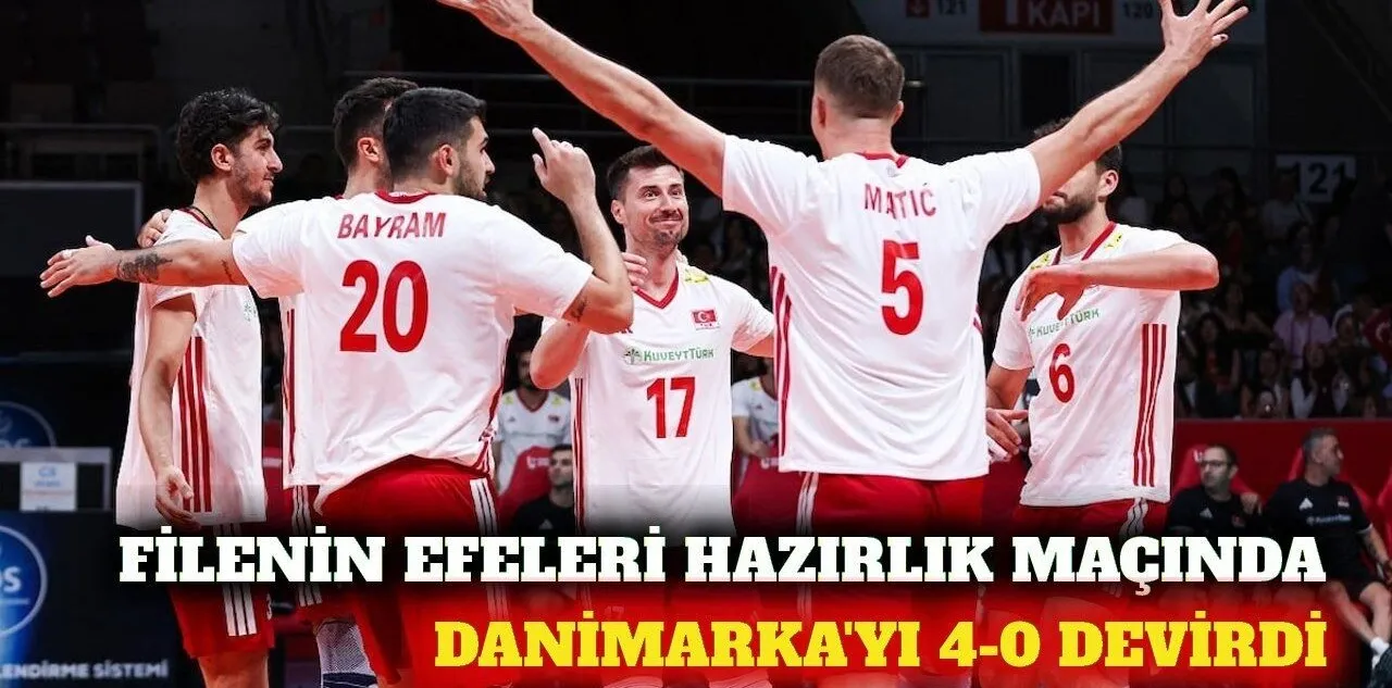 Filenin Efeleri Hazırlık Maçında Danimarka'yı 4 - 0 Yendi