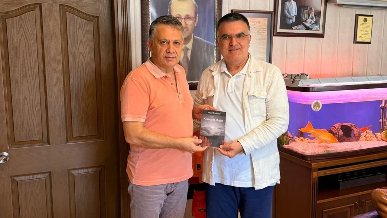 Gazipaşalı İcra Başmüdürü Özdemir'den Mehmet Ali Dim'e Anlamlı Ziyaret - Antalya Haber