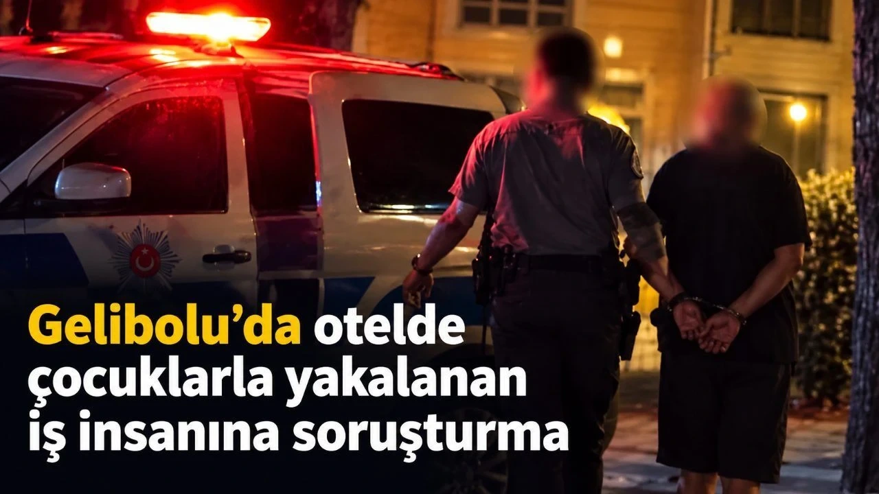 Gelibolu'da Otelde Çocuklarla Yakalanan İş İnsanına Soruşturma - Antalya Haber