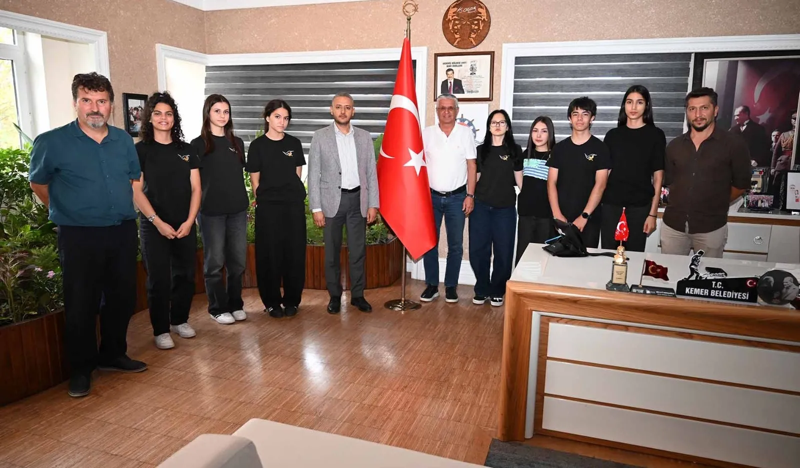 Göynük Fen Lisesi Başkan Topaloğlu'na Teknofest Ziyareti
