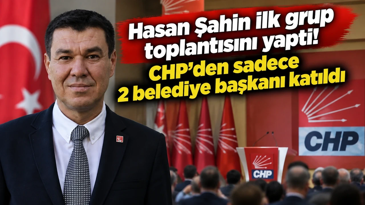 Hasan Şahin İlk Grup Toplantısını Yaptı! CHP'den Sadece 2 Belediye Başkanı Katıldı - Antalya Haber