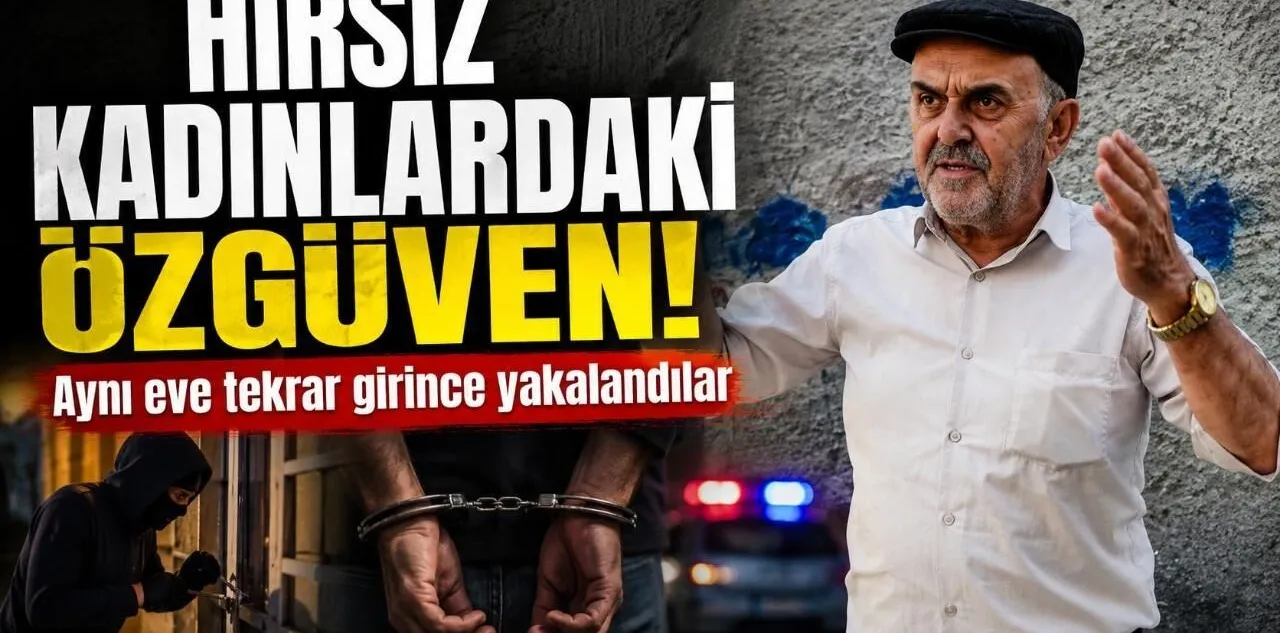 Hırsız Kadınlardaki Özgüven! Aynı Eve Tekrar Girince Yakalandılar