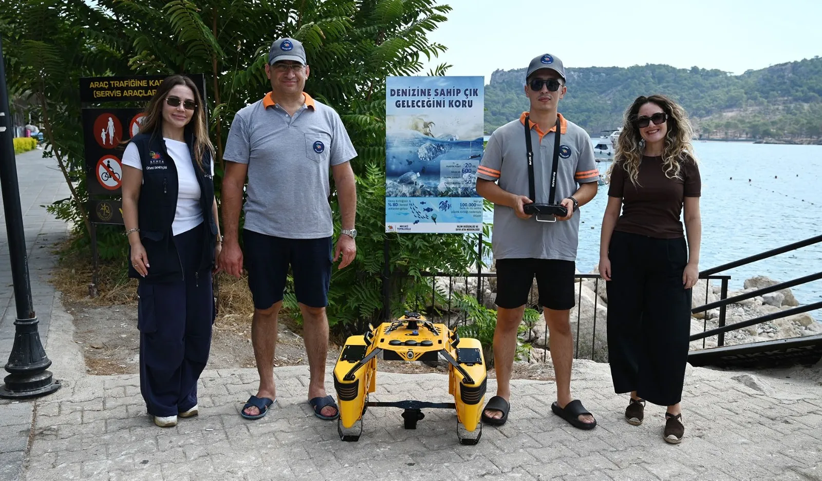 Kemer Koylarında "Çöp Kapar" ile Temizlik Çalışmaları Başladı - Antalya Haber