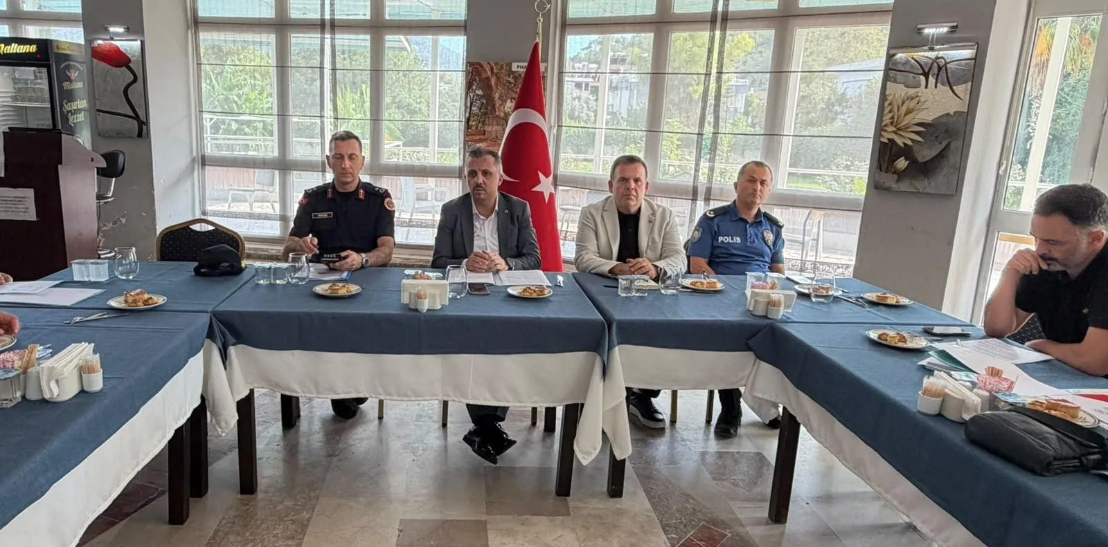 Kemer'de Afet Koordinasyon Toplantısı