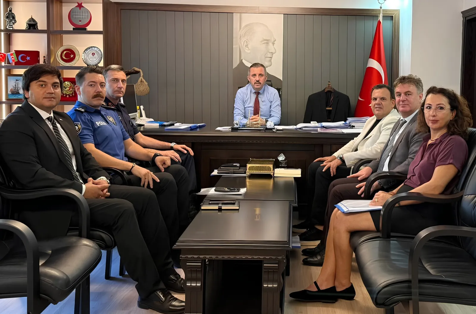 Kemer'de "İlçe Okul Güvenliği" Toplantısı