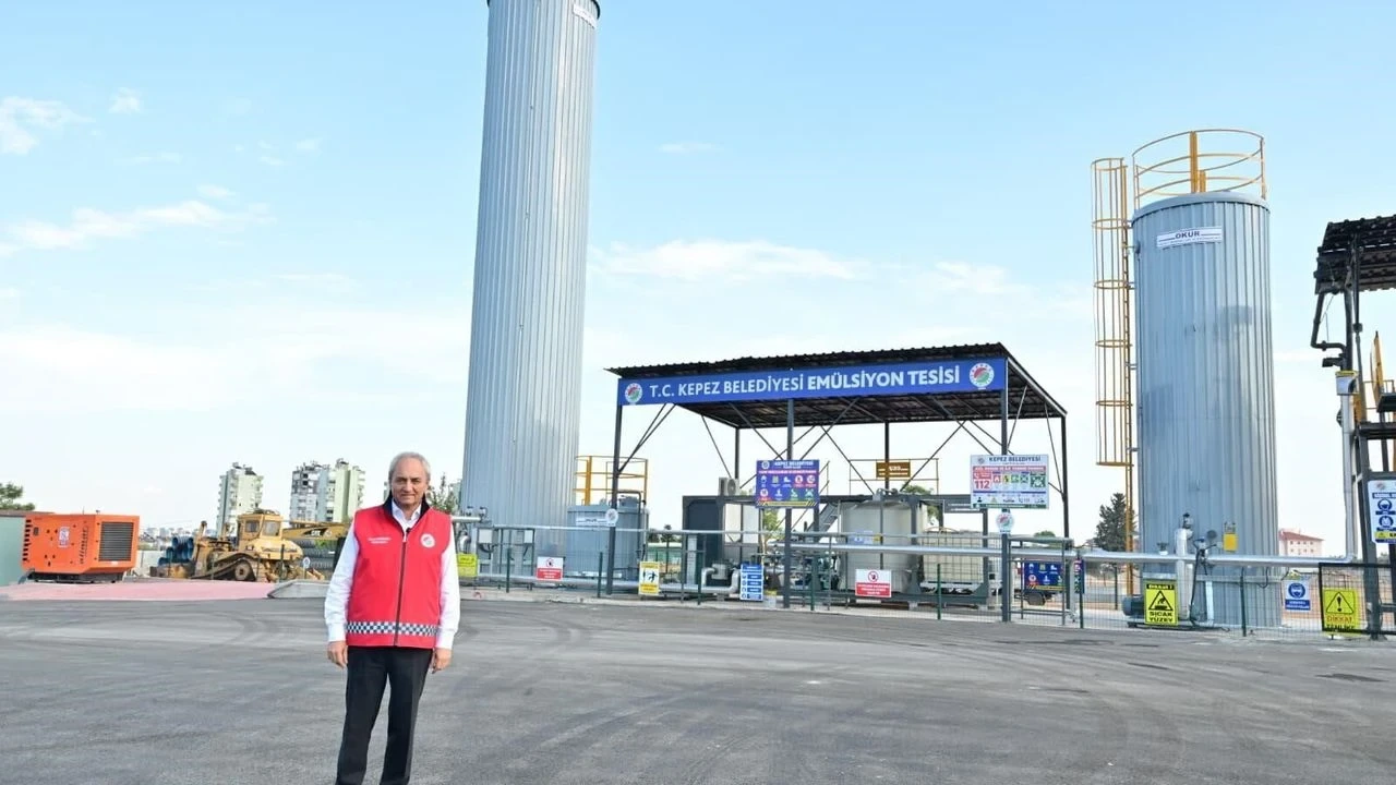 Kepez'de Emülsiyon Tesisi Hizmete Girdi - Antalya Haber