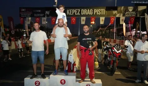 Kepez'de Otodrag Heyecanı Ödül Töreniyle Taçlandı
