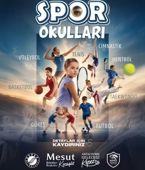 Kepez'de Sporla Büyüyen Nesiller İçin Yeni Dönem
