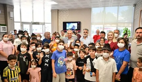 Kepez'den Lösemi Tedavisi Gören Çocuklara Eğitim Desteği