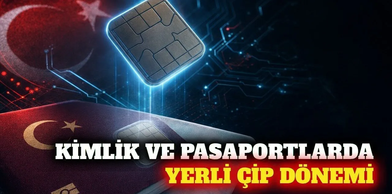 Kimlik ve Pasaportlarda Yerli Çip Üretimi Başlıyor