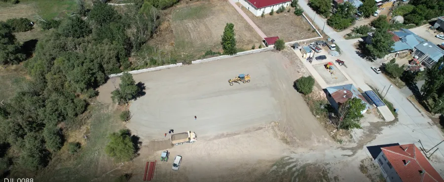 Korkuteli Belediyesi Kırkpınar Mahallesi'nde Sosyal Tesis Çalışmalarına Başladı