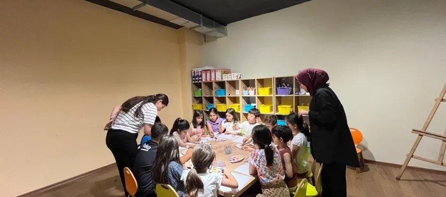 Korkuteli Belediyesi Melikşah Çocuk Merkezi'nde Yaz Okulu Başladı