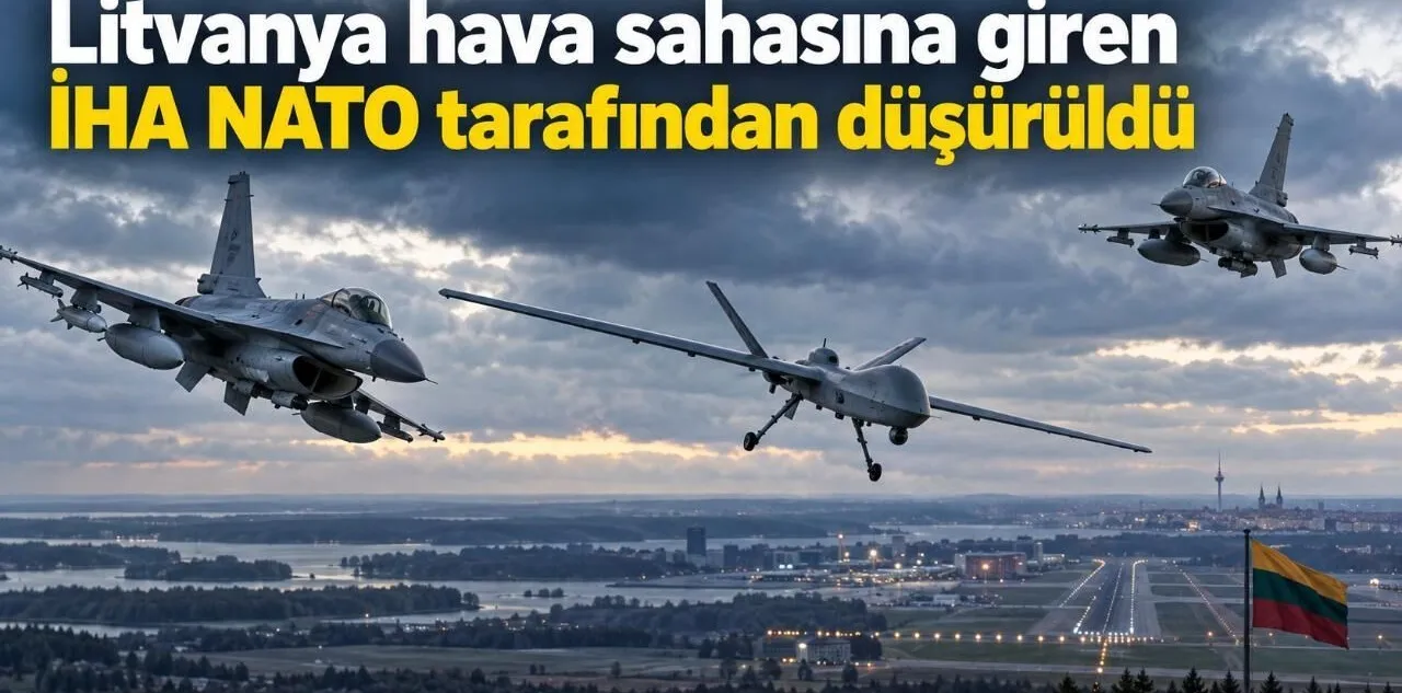 Litvanya Hava Sahasına Giren Nato Tarafından Düşürüldü