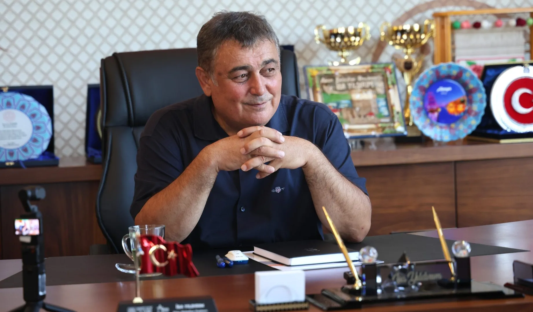 Madalyalı Sporculardan Başkan Yıldırıma Anlamlı Ziyaret