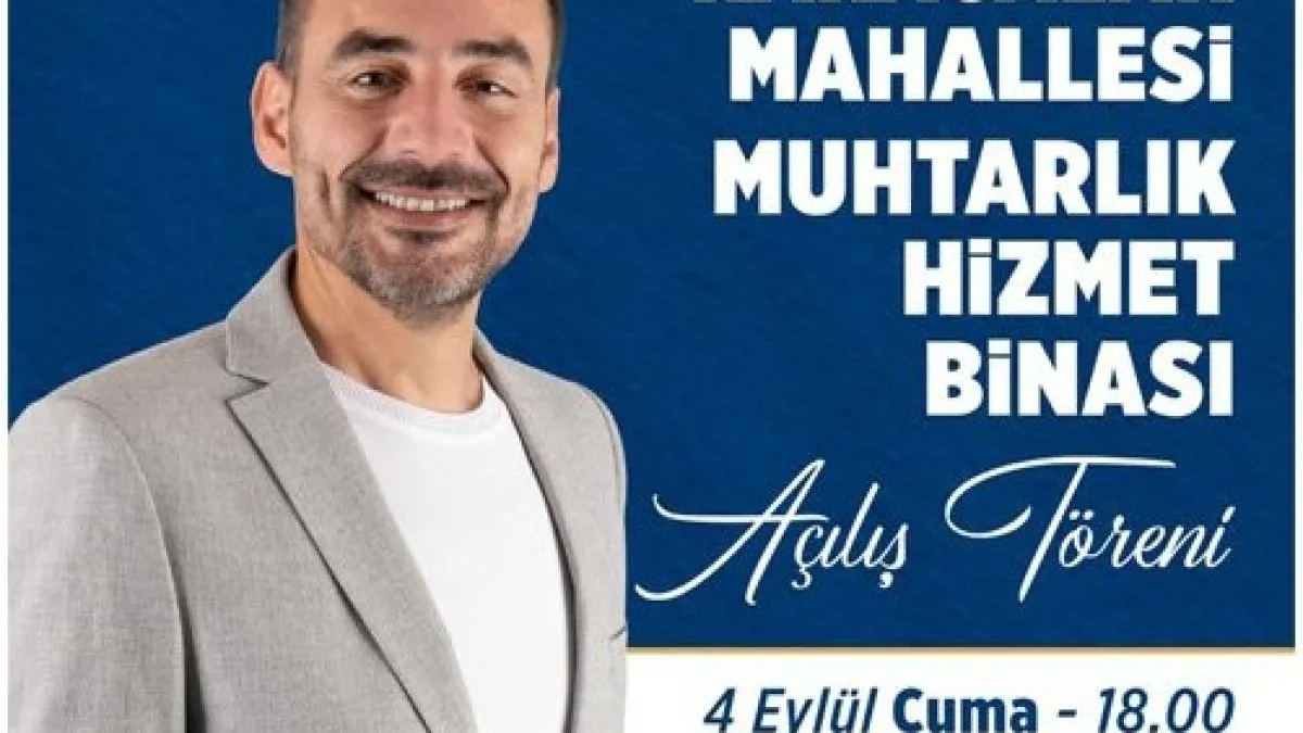 Manavgat Belediyesi'nden Karacalar Mahallesi'ne Yeni Muhtarlık Binası - Antalya Haber