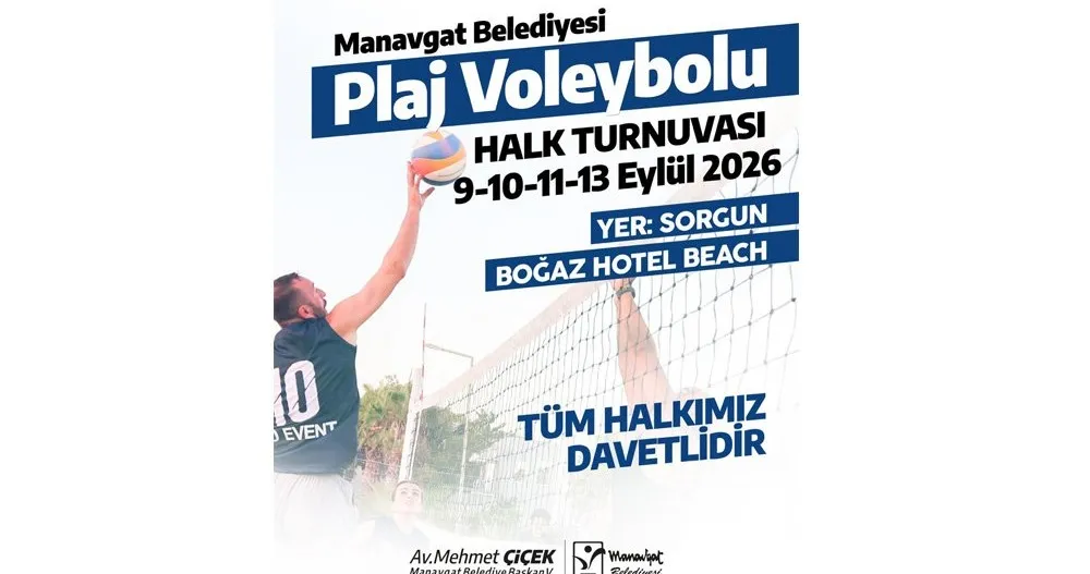 Manavgat'ta Plaj Voleybolu Heyecanı Başlıyor