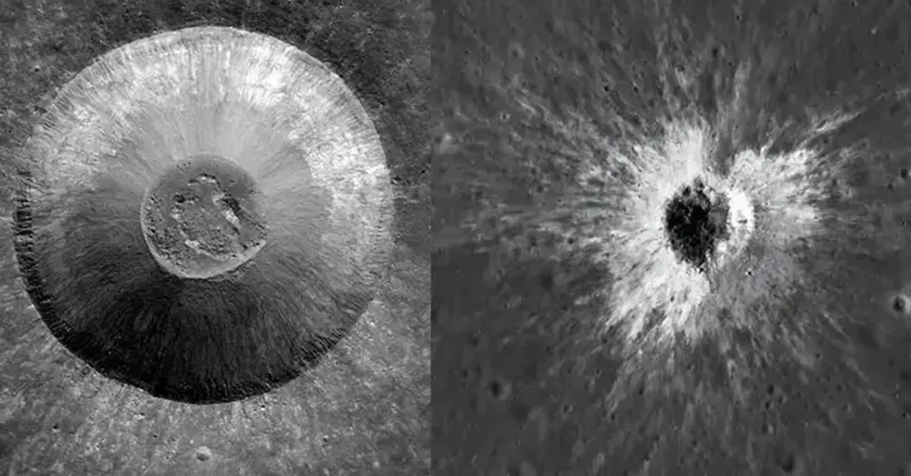 Nasa Uzay Aracı Ay'da Devasa Yeni Bir Krater Keşfetti