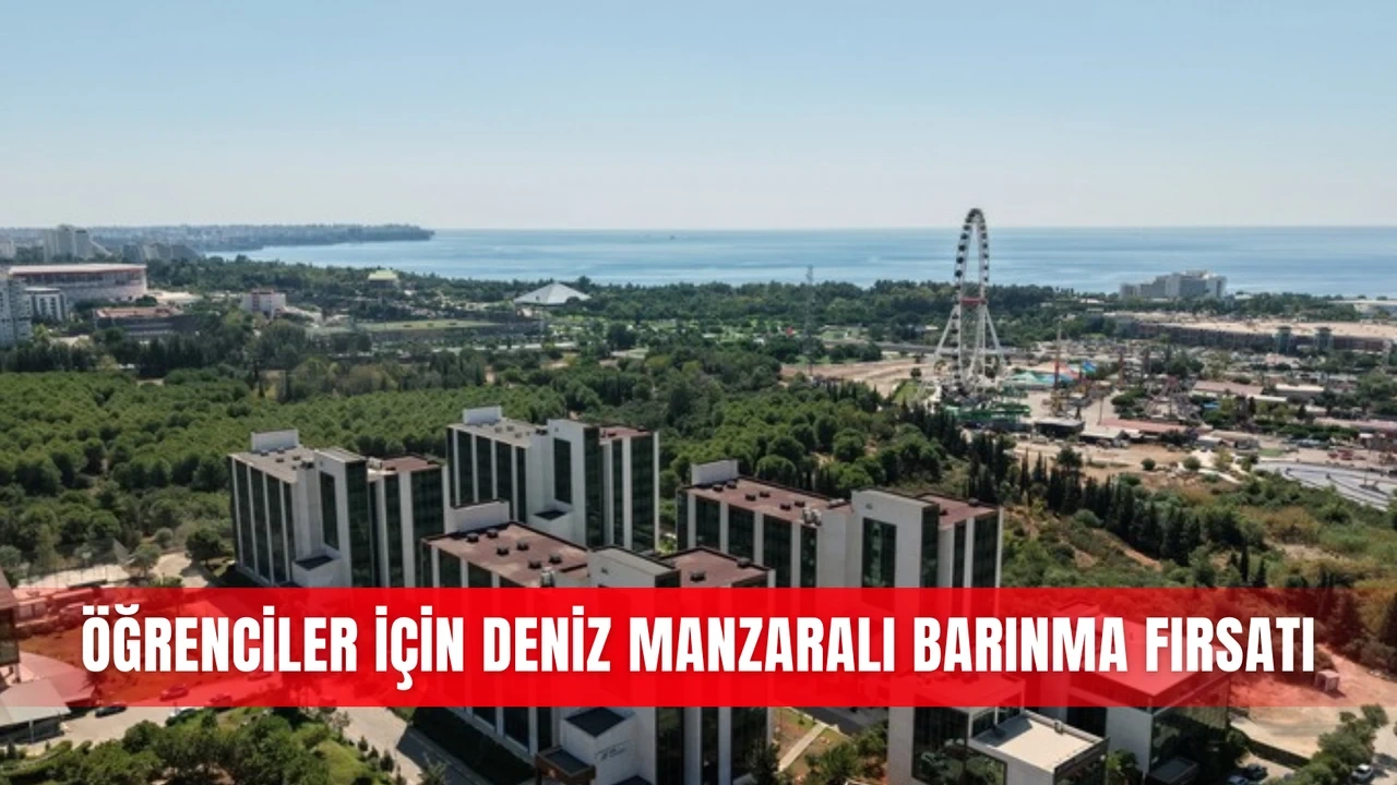 Öğrenciler İçin Deniz Manzaralı Barınma Fırsatı - Antalya Haber