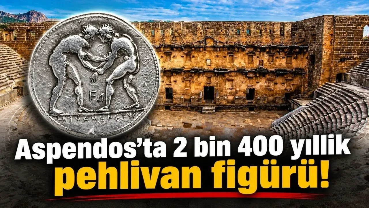 Aspendos’ta 2 Bin 400 Yıllık Pehlivan Figürü! Güreşçi Sikkeleri Bulundu - Antalya Haber