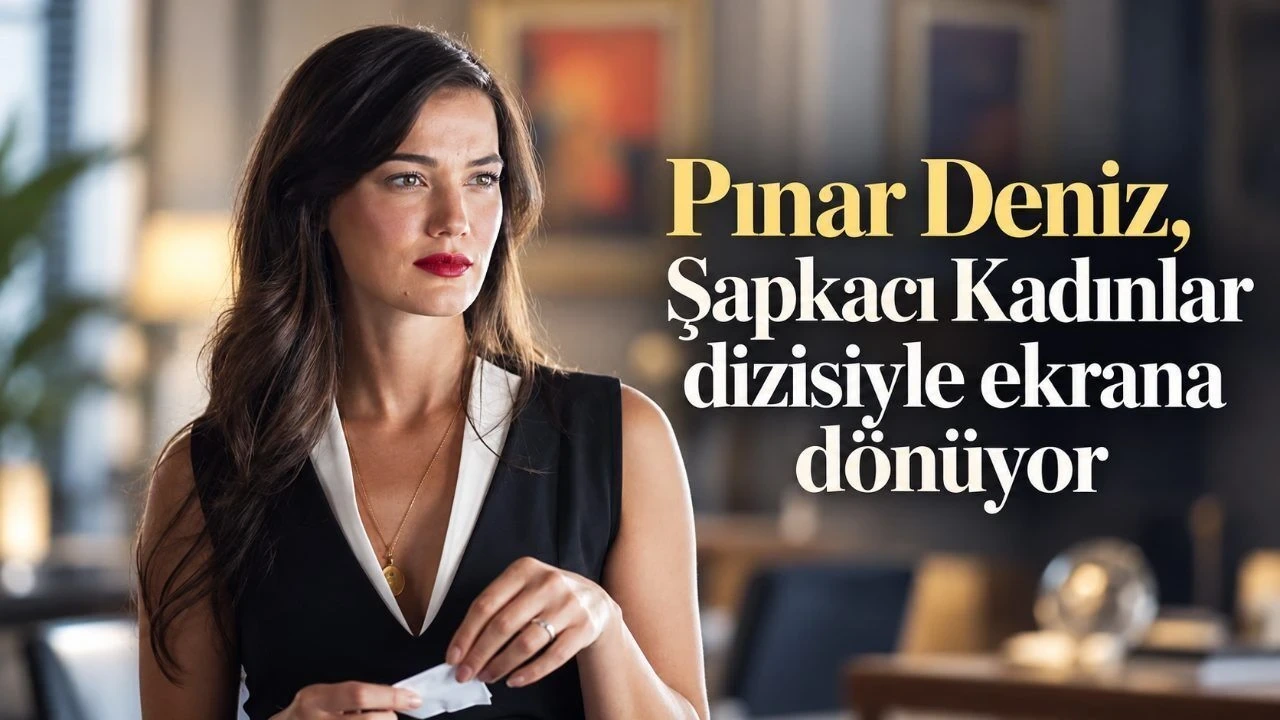 Pınar Deniz, Şapkacı Kadınlar Dizisiyle Ekrana Dönüyor - Antalya Haber