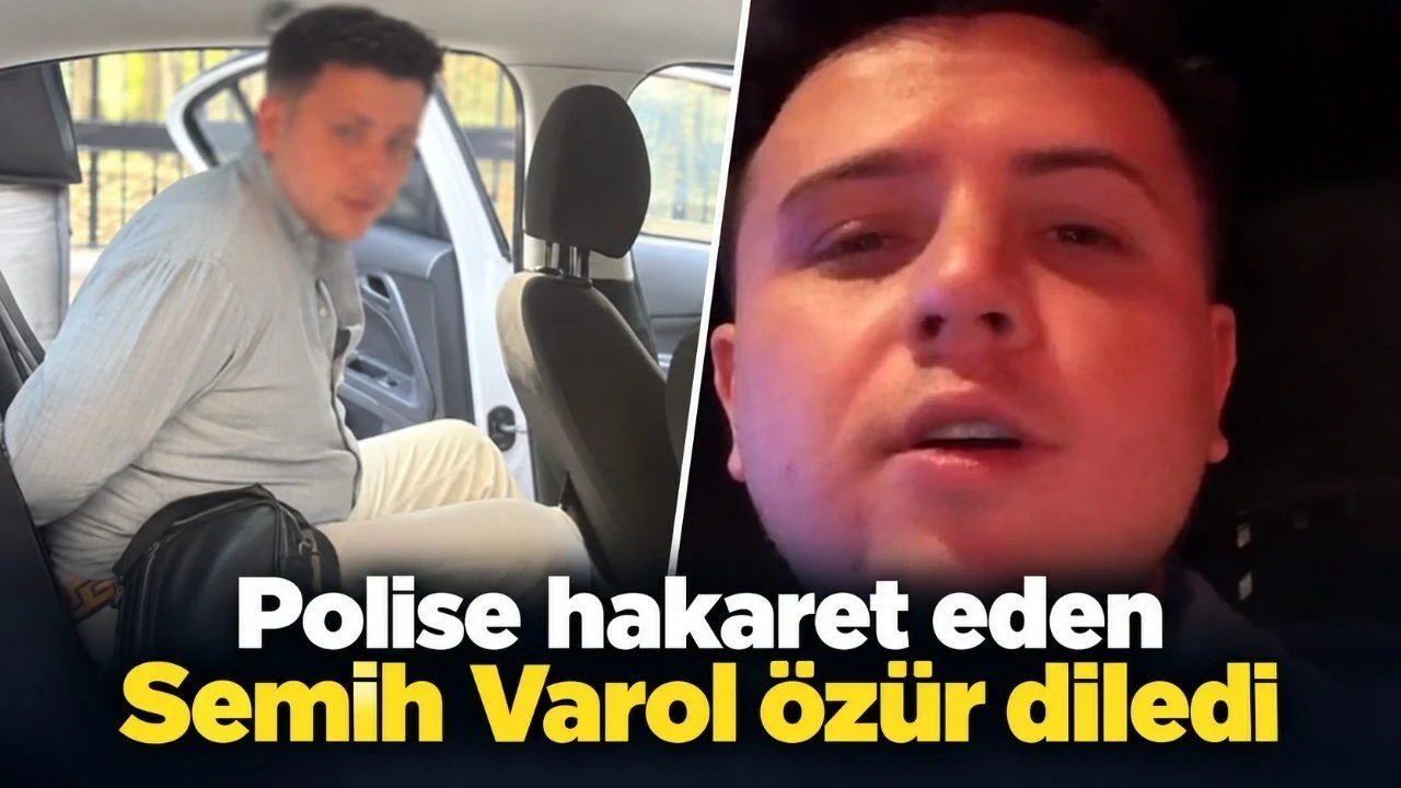 Polise Hakaret Eden Semih Varol Özür Diledi - Antalya Haber
