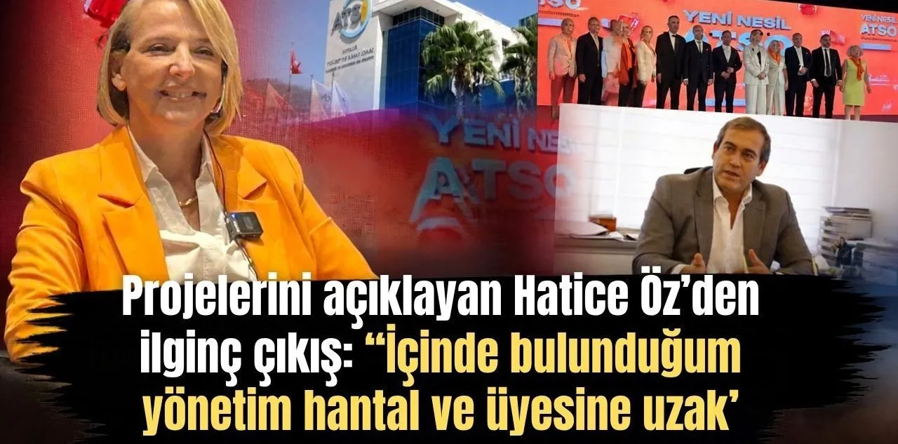 Projelerini Açıklayan Hatice Öz'den İlginç Çıkış: "İçinde Bulunduğum Yönetim Hantal ve Üyesine Uzak