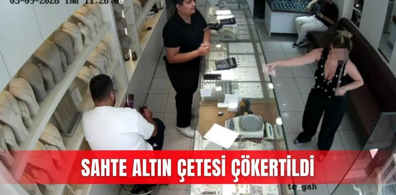 Sahte Altın Çetesi Çökertildi