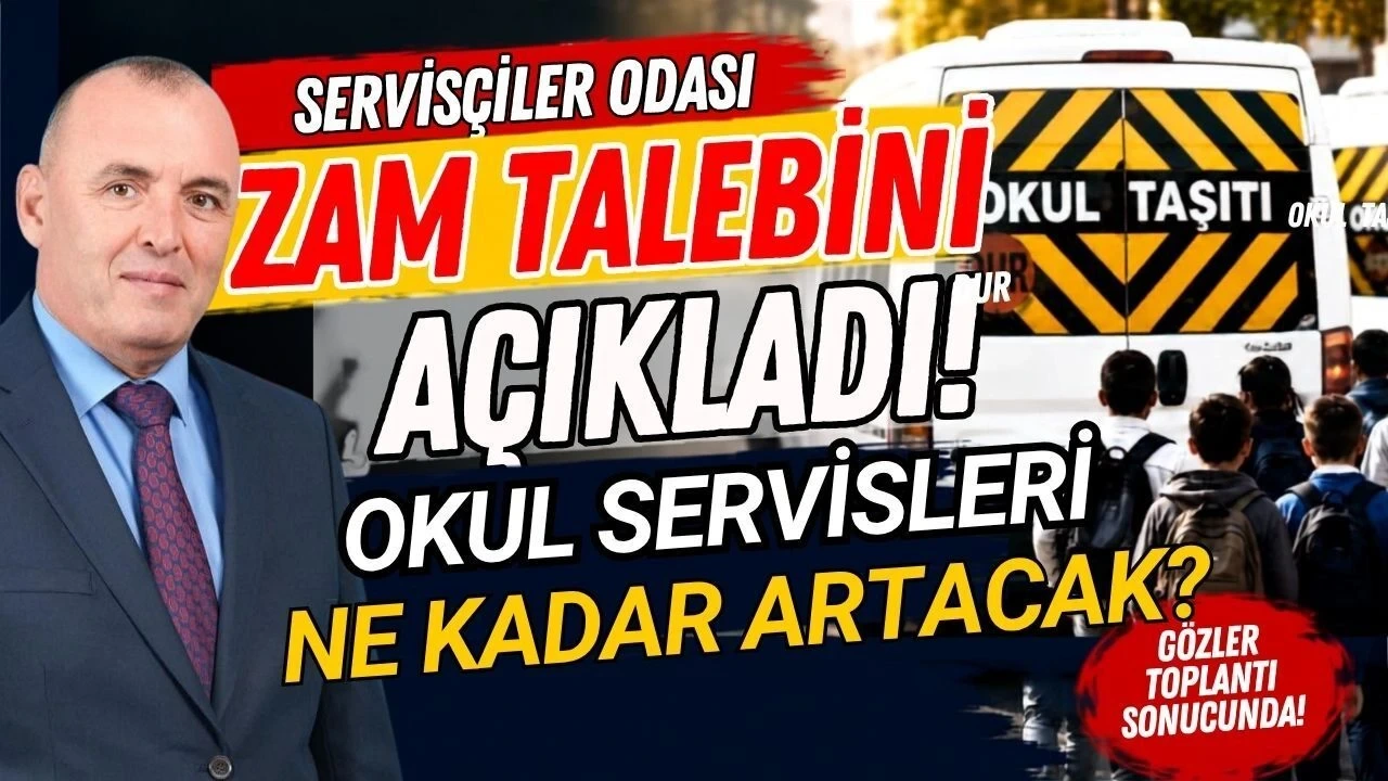 Servisçiler Odası Zam Talebini Açıkladı. Okul Servisleri Ne Kadar Artacak - Antalya Haber