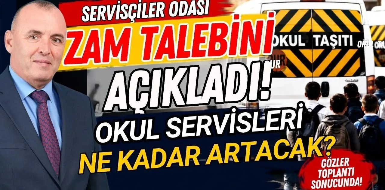 Servisçiler Odası Zam Talebini Açıkladı. Okul Servisleri Ne Kadar Artacak