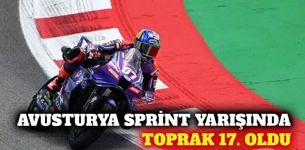 Toprak Razgatlıoğlu Avusturya Sprint Yarışında 17. Oldu