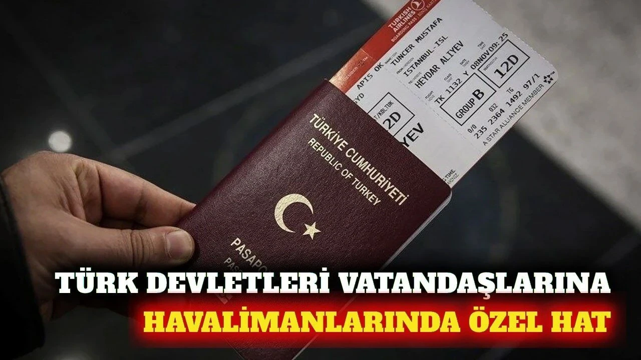 Türk Devletleri Vatandaşlarına Havalimanlarında Ayrı Hat - Antalya Haber