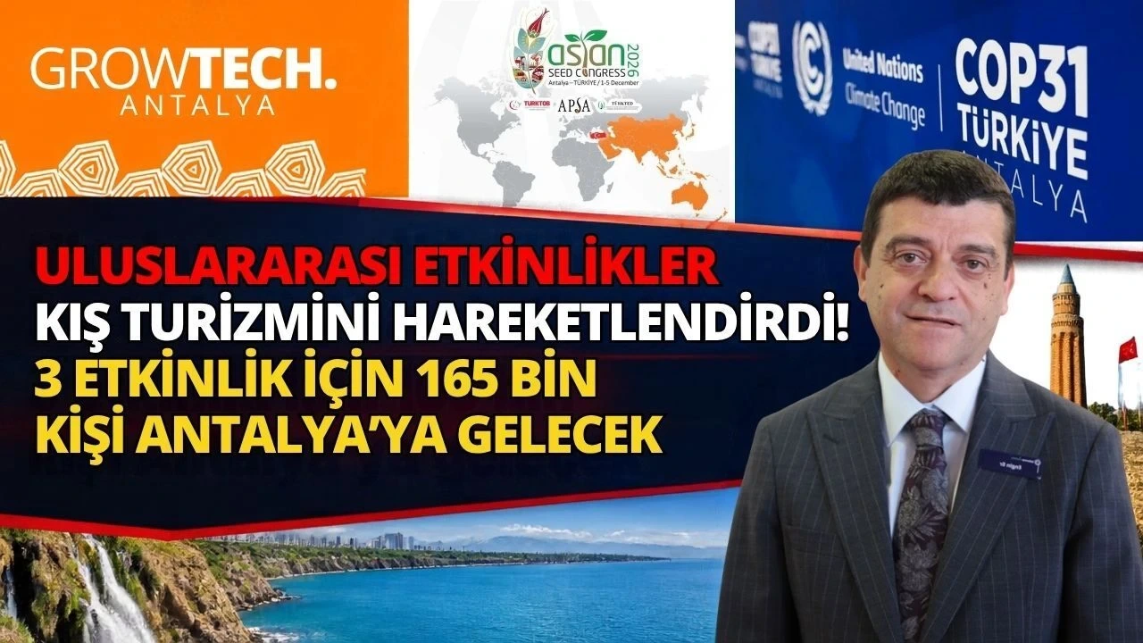Uluslararası Etkinlikler Kış Turizmini Hareketlendirdi! 3 Etkinlik İçin 165 Bin Kişi Antalya'ya Gelecek - Antalya Haber