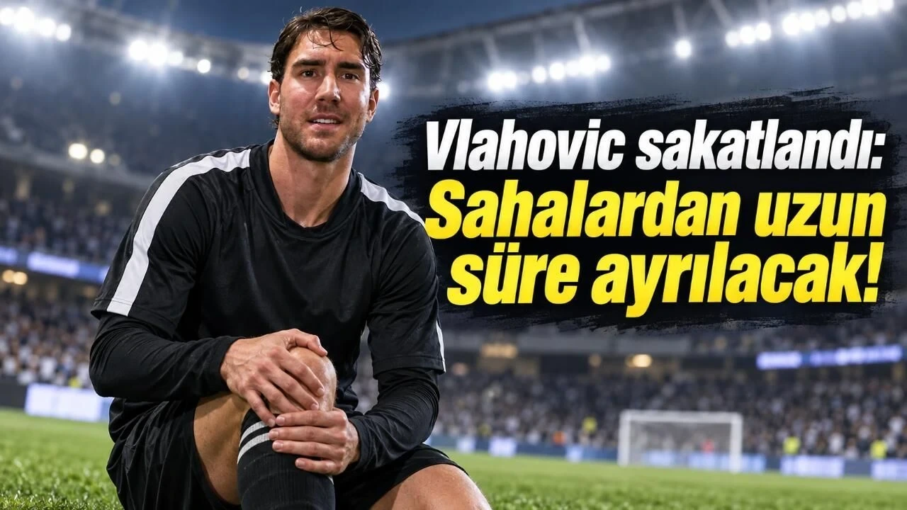 Vlahovic Sakatlandı: Sahalardan Uzun Süre Ayrılacak - Antalya Haber