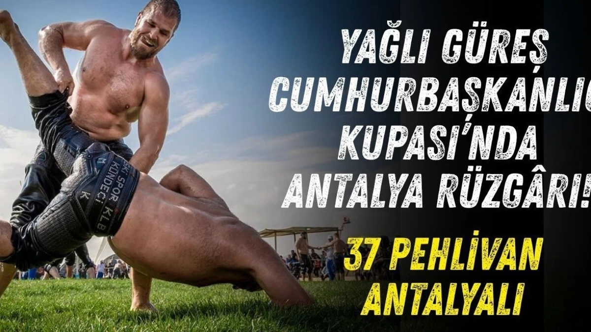 Yağlı Güreş Cumhurbaşkanlığı Kupası'nda Antalya Rüzgârı! 37 Pehlivan Antalyalı - Antalya Haber