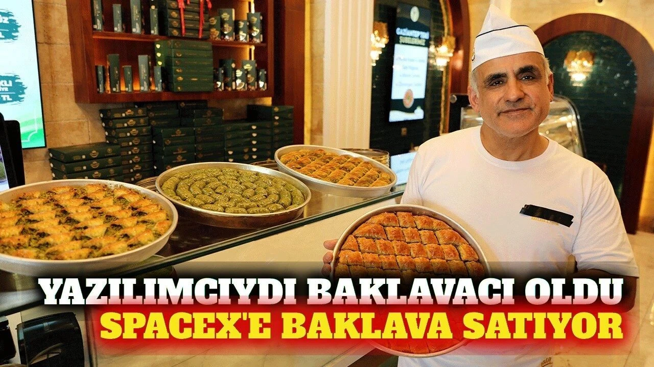 Yazılımcıydı Baklavacı Oldu: Spacex'e Gaziantep Lezzeti - Antalya Haber