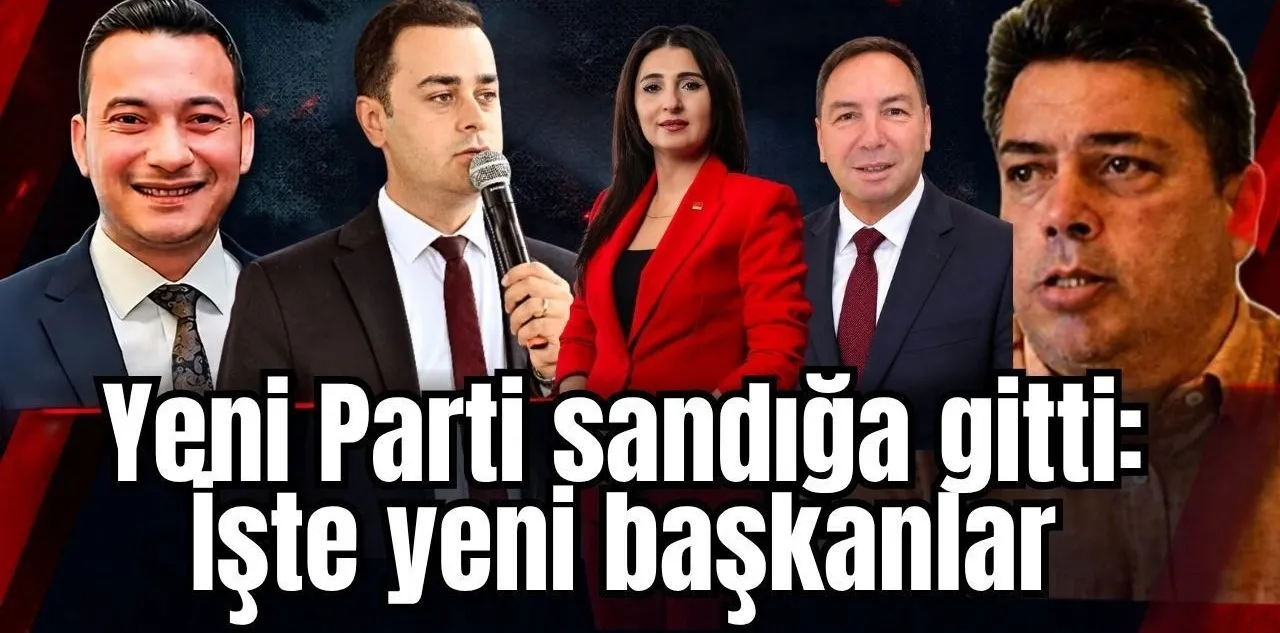 Yeni Parti Antalya'da Sandığa Gitti: İşte Üyelerin Seçtiği Başkanlar