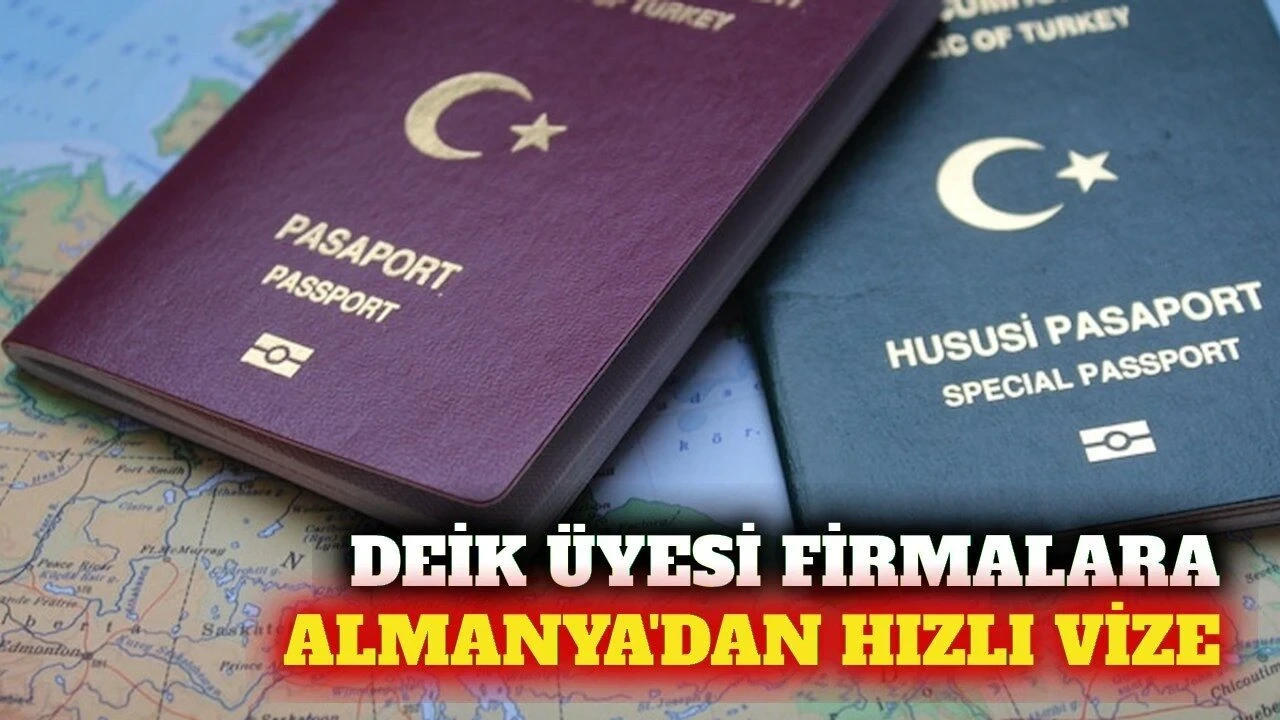 Almanya'dan Deik Üyesi Şirketlere Vize Kolaylığı - Antalya Haber