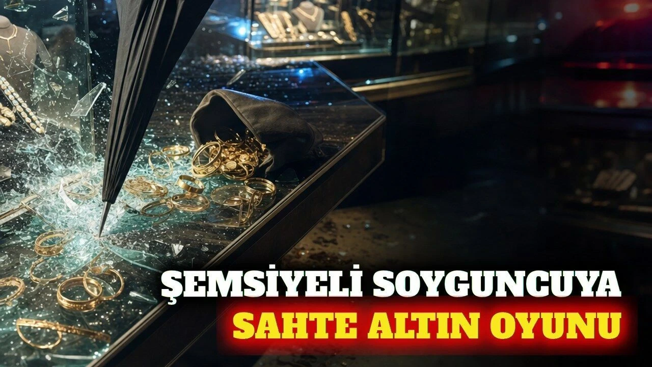 Şemsiyeyi Silah Gibi Kullanan Soyguncuya Sahte Altın Oyunu - Antalya Haber